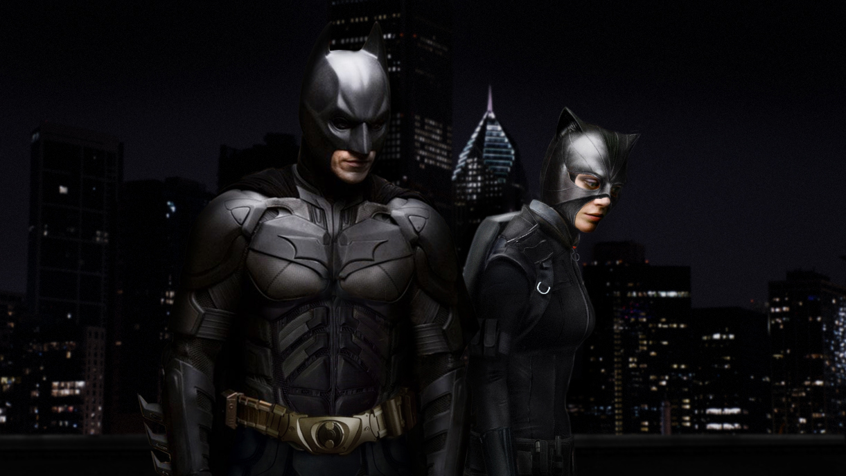 Batman con Catwoman